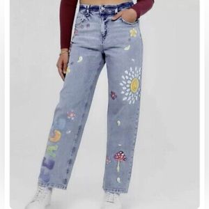 ISO Wild Fable Painted Jeans Size 8